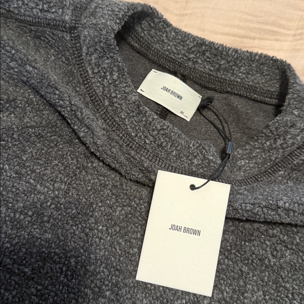 Joah Brown Sherpa pullover - Picture 9 of 10